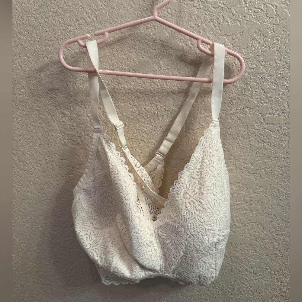 Auden Cream Lace Bralette